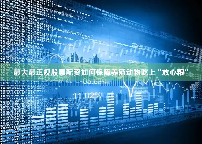 最大最正规股票配资如何保障养殖动物吃上“放心粮”