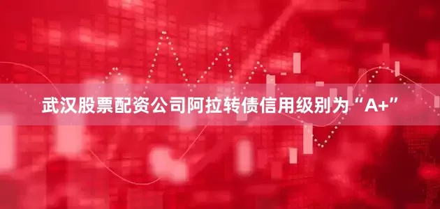 武汉股票配资公司阿拉转债信用级别为“A+”